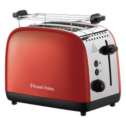 GRILLE PAIN 2 fentes COLOR PLUS 1600W / RED / 26554-56