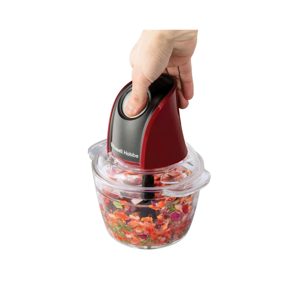 Mini Hachoir Russell Hobbs / 350W / Noir et Rouge / 27130-56