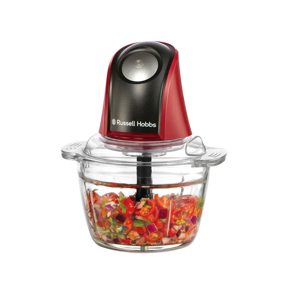 Mini Hachoir Russell Hobbs / 350W / Noir et Rouge / 27130-56