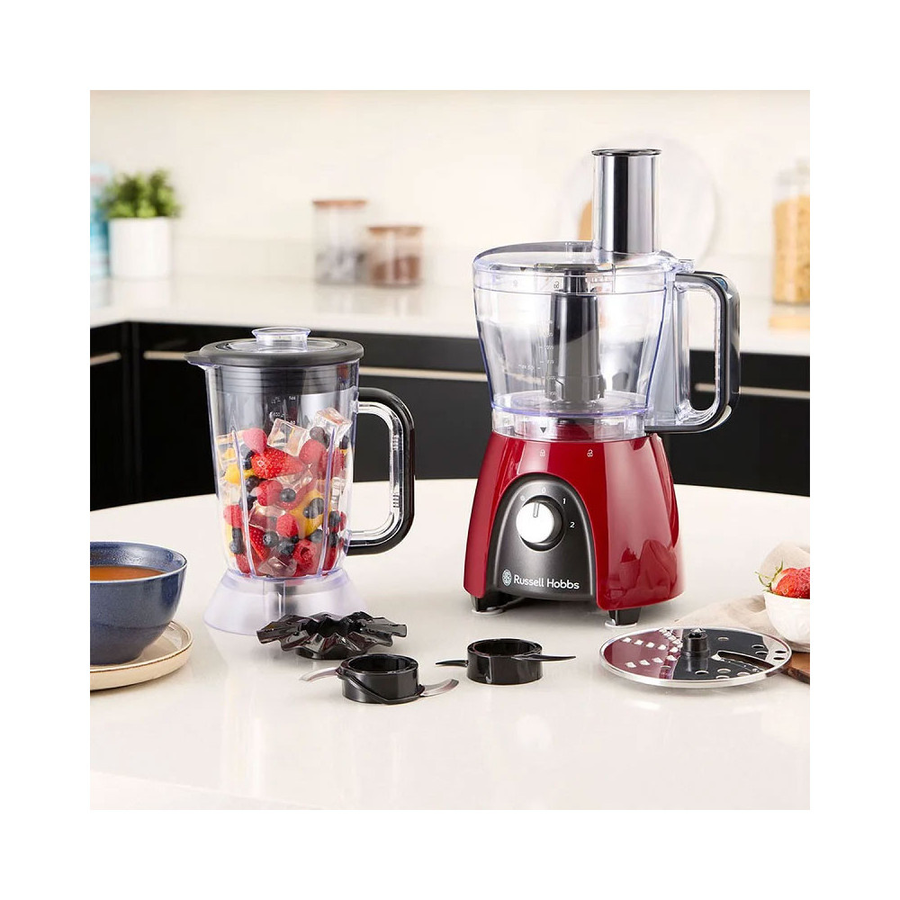 Robot Multifonction Desire Russell Hobbs 900W / BLACK & RED / 27110-56