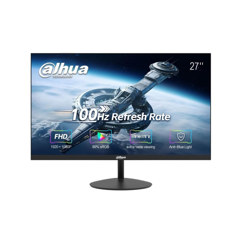 Ecran Dahua  27" Full HD LED A200Y / Noir / VGA / HDMI