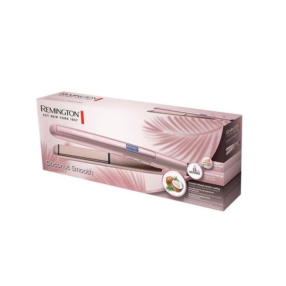 Lisseur Coconut Smooth REMINGTON Rose