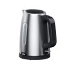 Bouilloire BRAUN Sans Fil InoX/NOIR  / 2200W / 1.7L / INOX