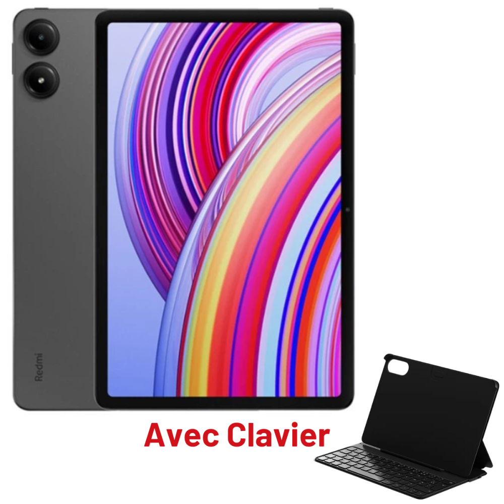 Tablette Xiaomi Redmi Pad Pro 12.1" / 6 Go / 128 Go / 5G / Gris Avec Clavier