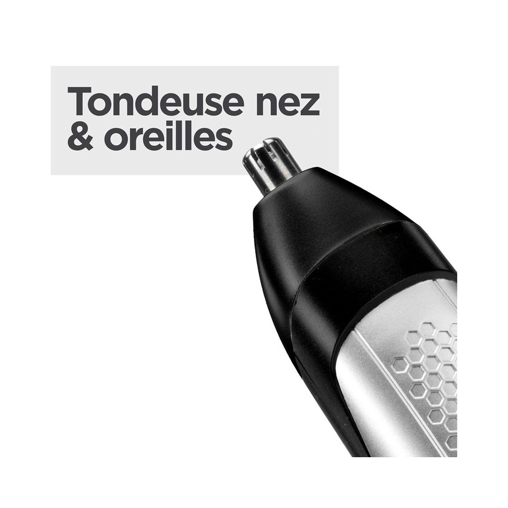 Tondeuse à Barbe BABYLISS T812E Rechargeable - Gris