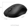 SOURIS SANS FIL W12 RECHARGEABLE Bluetooth / ASSORTIES ( NOIR + BLEU + ROSE + WHITE )