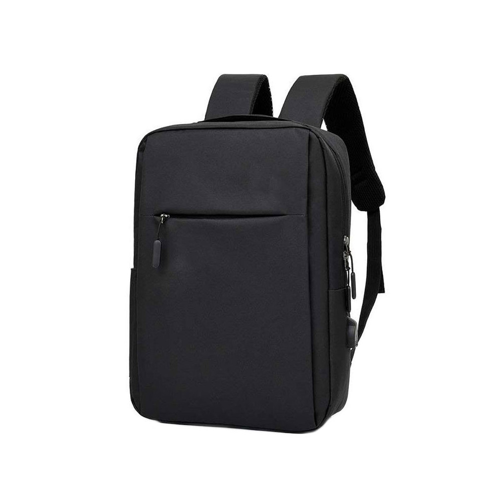 Sac à Dos Pour Pc Portable 15.6" BAG 028 - BLACK + PORT USB