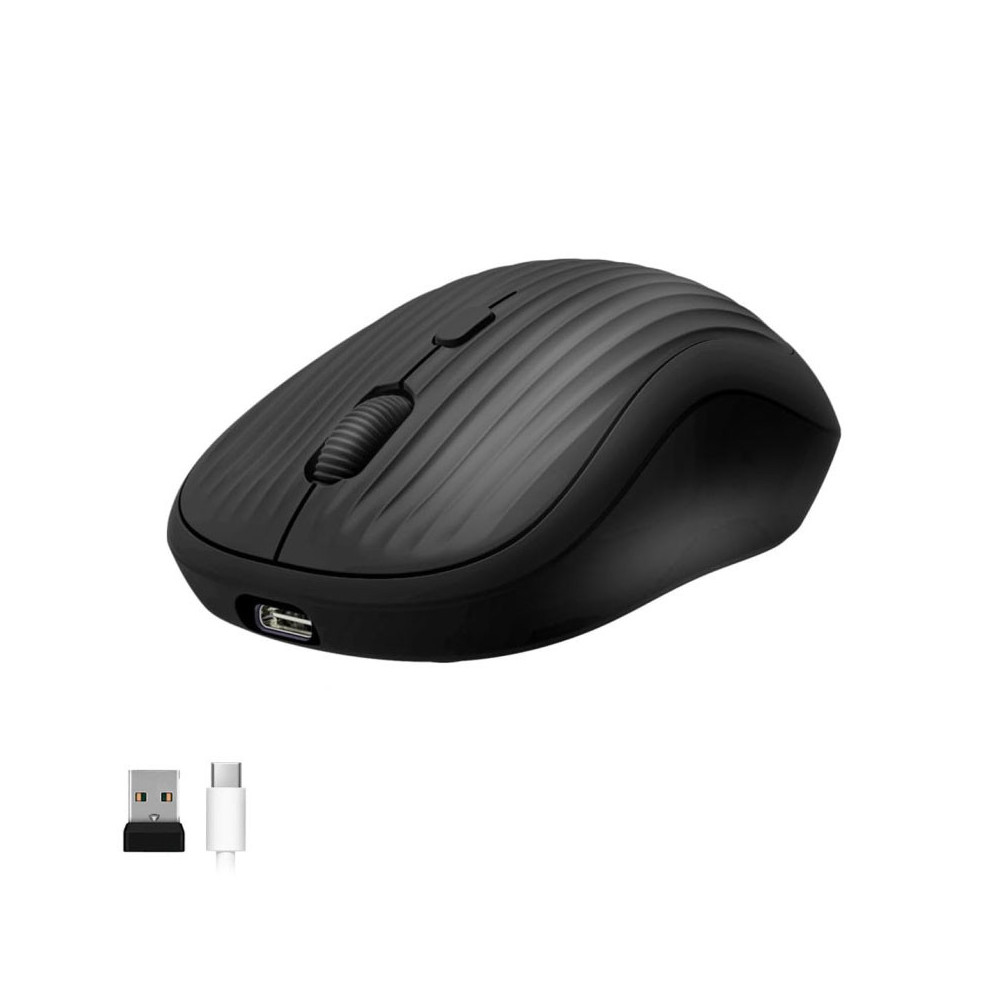 SOURIS SANS FIL W12 RECHARGEABLE + BT + 2.4