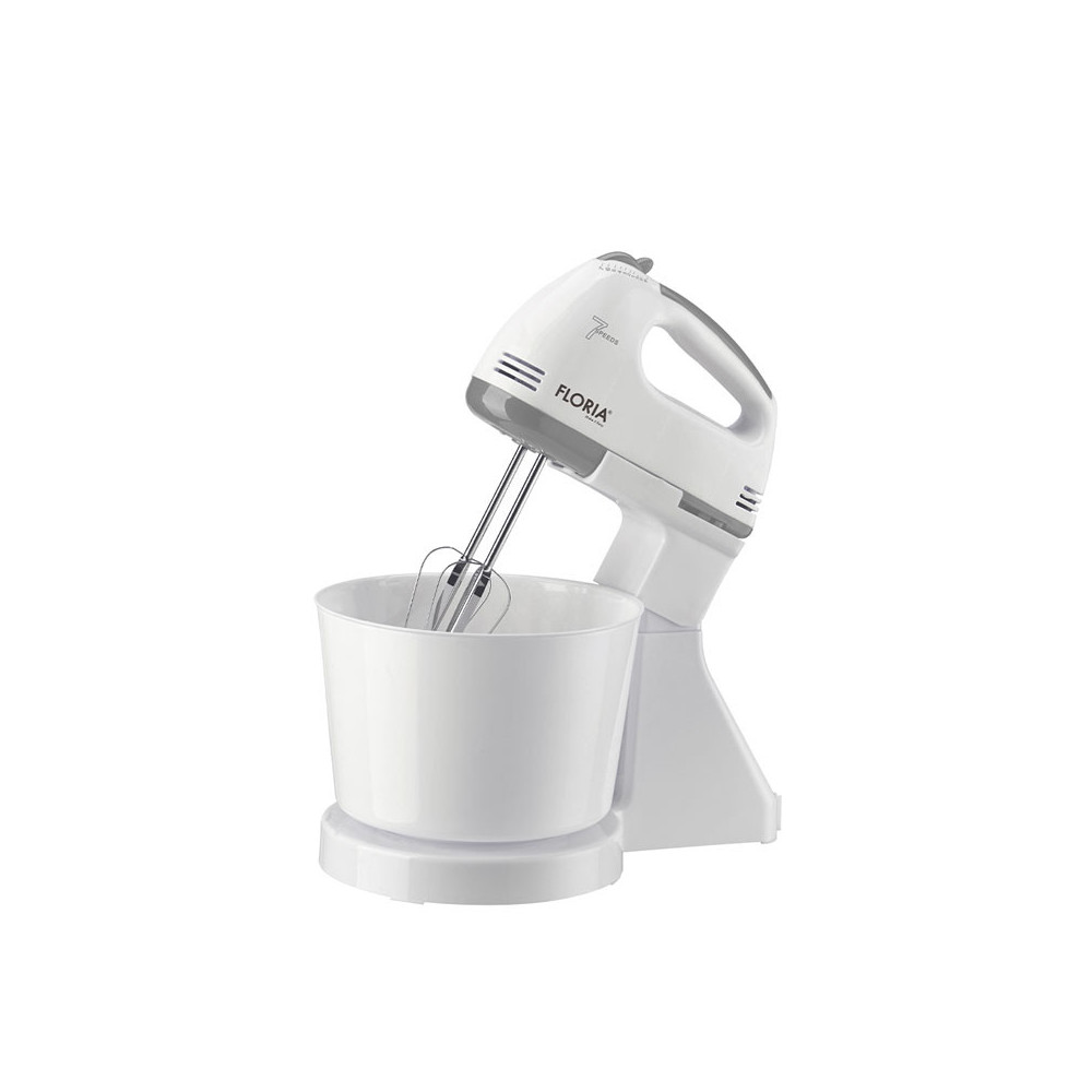 BATTEUR AVEC BOL FLORIA 150W / BLANC / ZLN7577