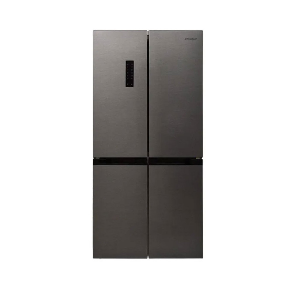 Réfrigérateur NEWSTAR No Frost INVERTER SIDE By SIDE 459 Litres / Dark Inox avec Afficheur