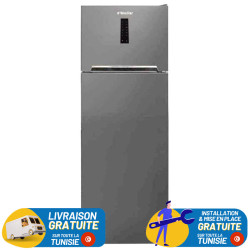 RÉFRIGÉRATEUR NEWSTAR NO FROST Double Portes 451 LITRES / INOX
