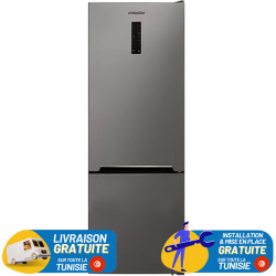 REFRIGERATEUR NEWSTAR NOFROST COMBINE 461 LITRES / INOX