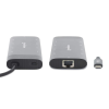 Station d'accueil Manhattan multiport USB-C PD 10 en 1 pour double écran 8K