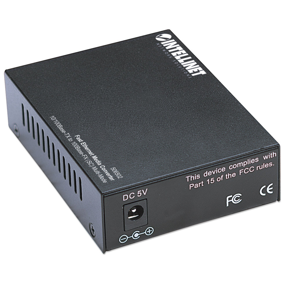 Convertisseur INTELLINET de support Fast Ethernet - (506502)