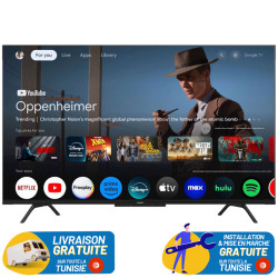 TV TELEFUNKEN 65” G3EN TELEFUNKEN 4K GOOGLE TV AVEC RECEPTEUR INTEGRE