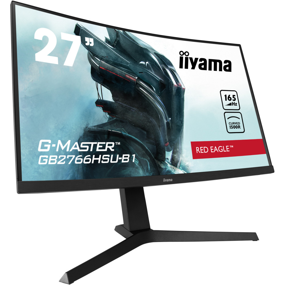 Écran Gamer Incurvé Iiyama G-MASTER GB2766HSU-B1 27" Full HD VA / 165 Hz / Noir