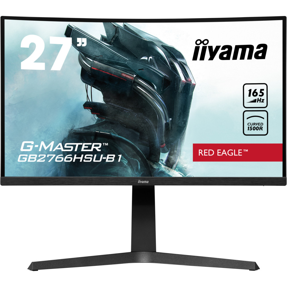 Écran Gamer Incurvé Iiyama G-MASTER GB2766HSU-B1 27" Full HD VA / 165 Hz / Noir