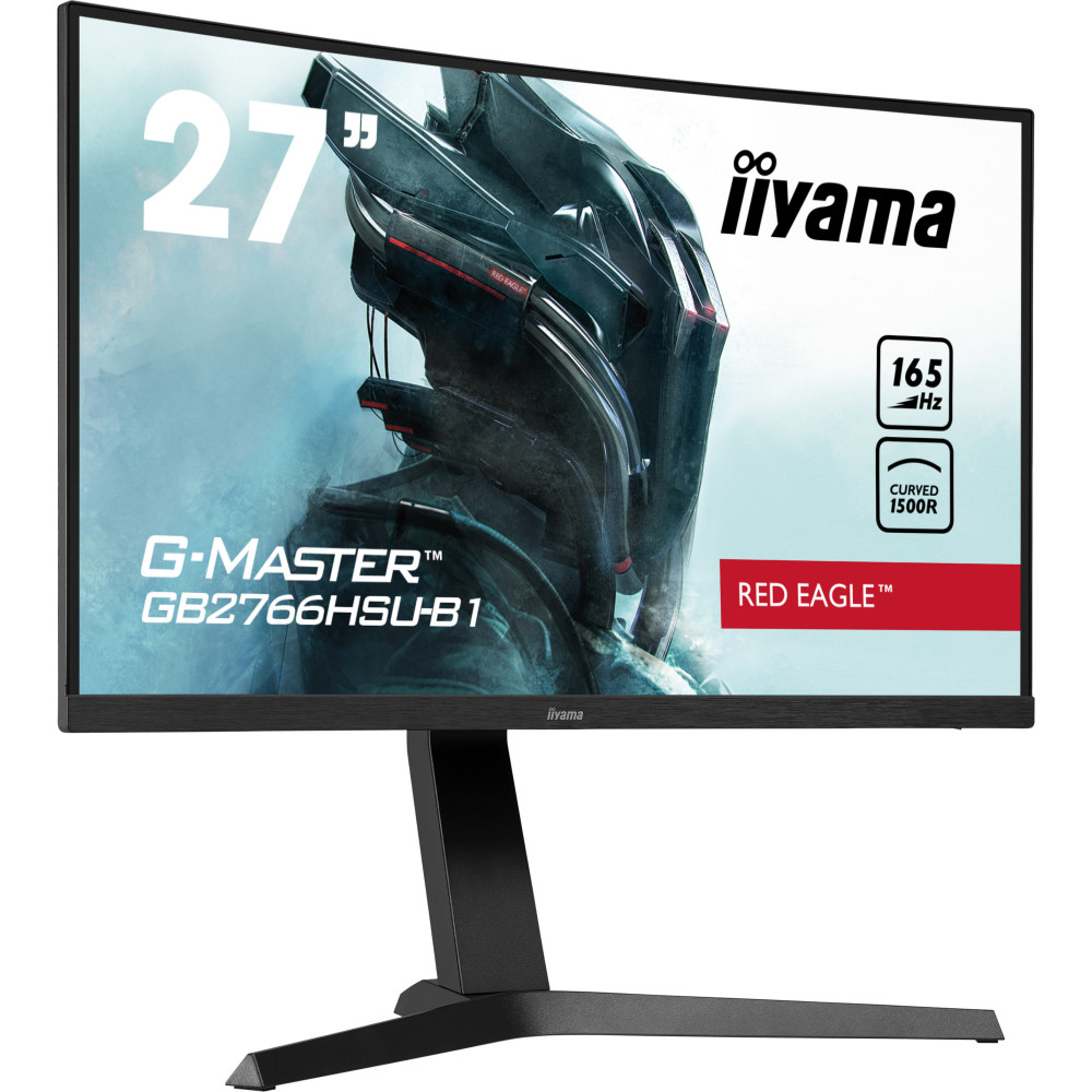 Écran Gamer Incurvé Iiyama G-MASTER GB2766HSU-B1 27" Full HD VA / 165 Hz / Noir