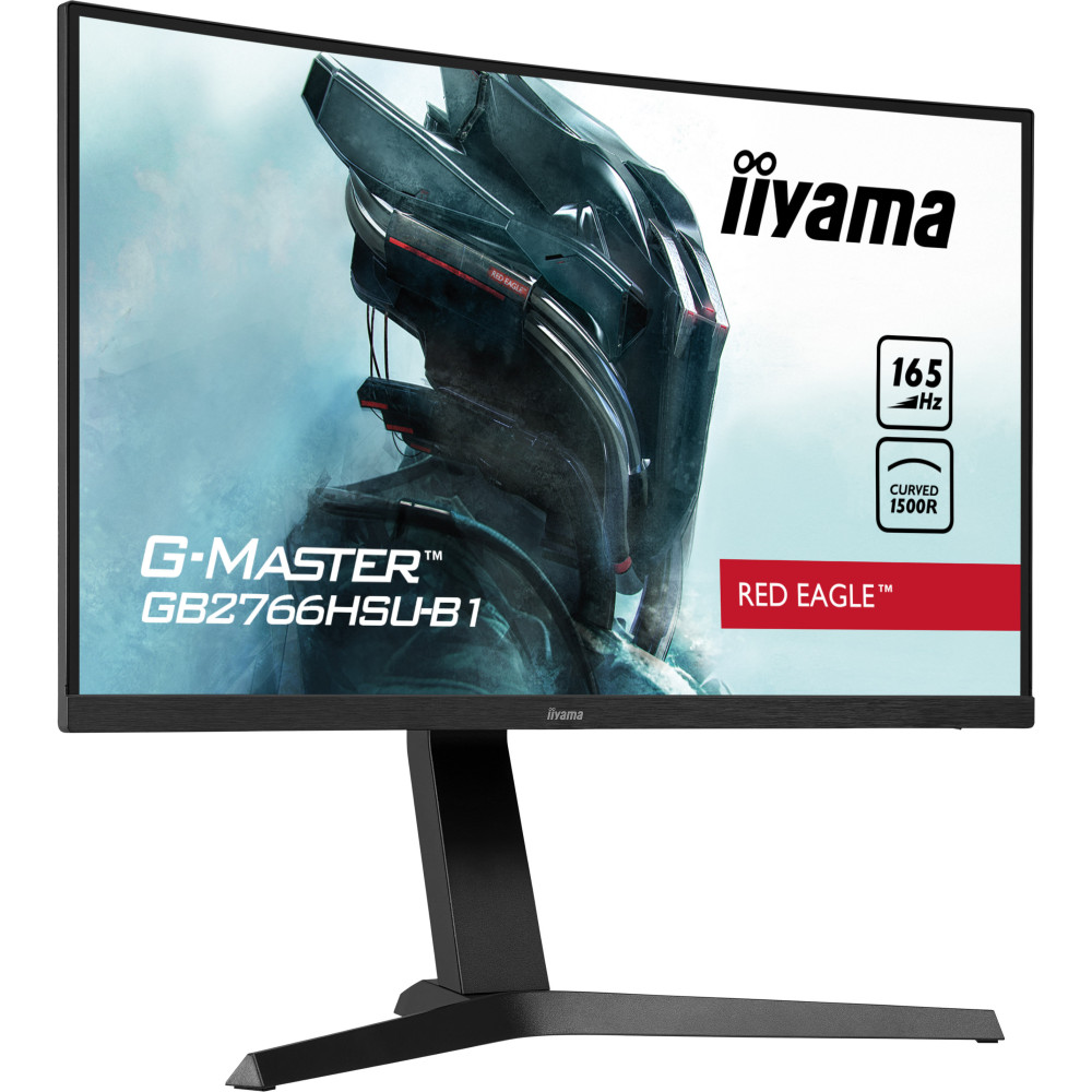 Écran Gamer Incurvé Iiyama G-MASTER GB2766HSU-B1 27" Full HD VA / 165 Hz / Noir
