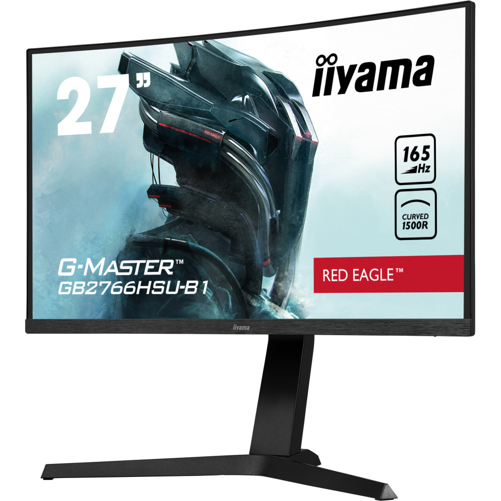 Écran Gamer Incurvé Iiyama G-MASTER GB2766HSU-B1 27" Full HD VA / 165 Hz / Noir