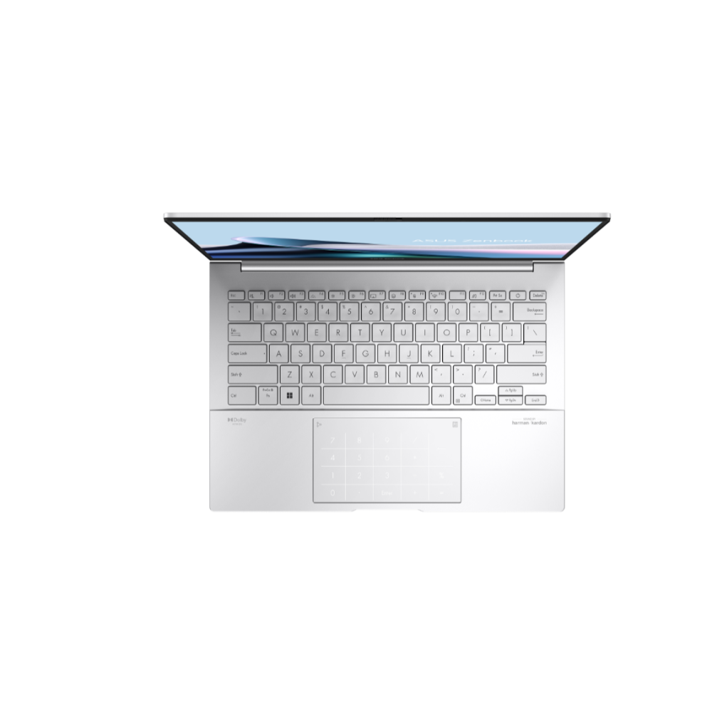 Pc Portable ASUS Zenbook 14 OLED UX3405MA / Ultra 7 155U / 16 Go / 512 Go SSD / Windows 11 / Silver