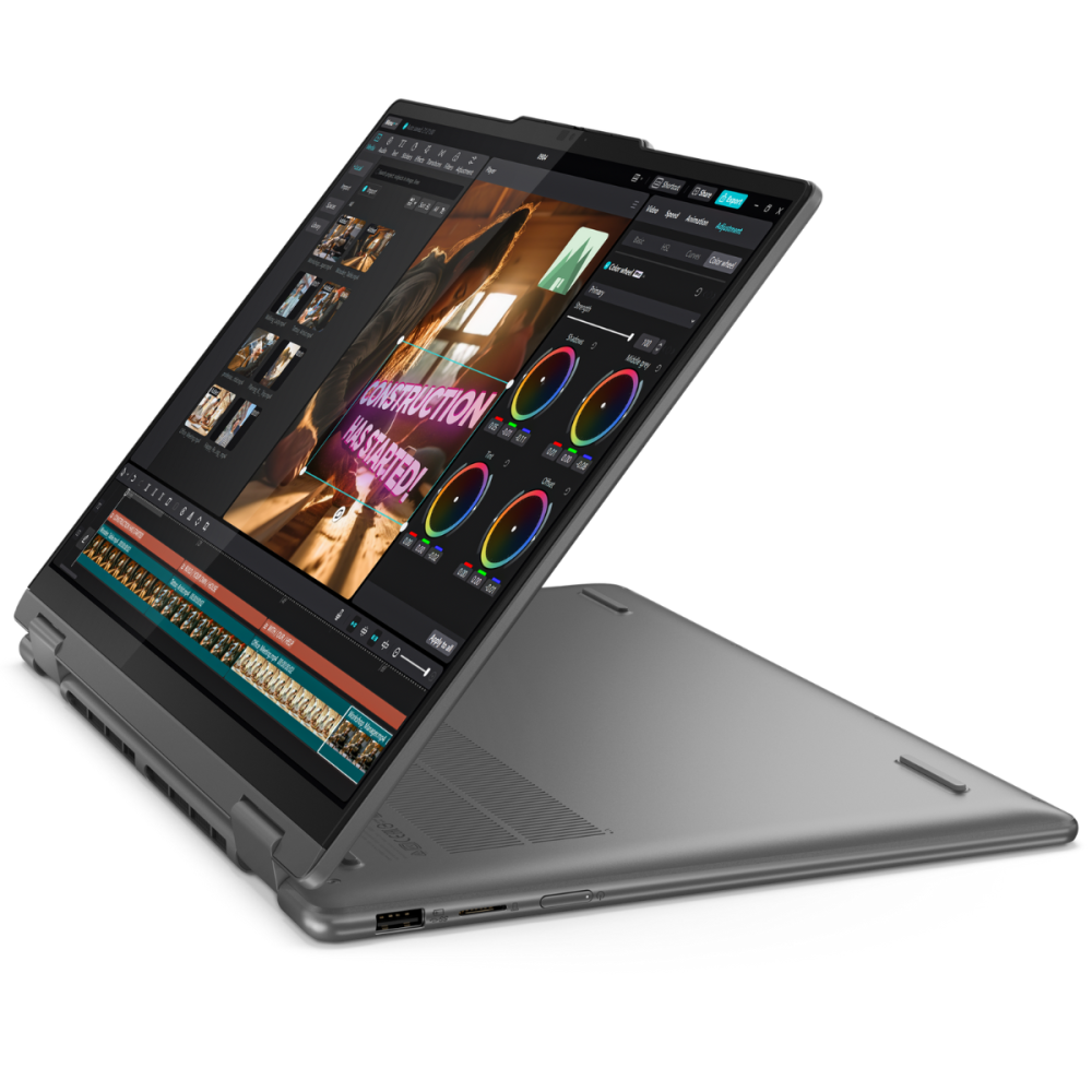 Pc Portable Lenovo Yoga 7 2-in-1 14IML9 / Ultra 5 125U / 16 Go / 512 Go SSD / Windows 11 / Gris