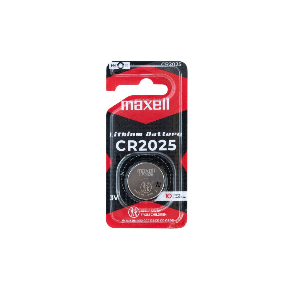 Pile MAXELL Micro Lithium Cell CR2025 3 Volts