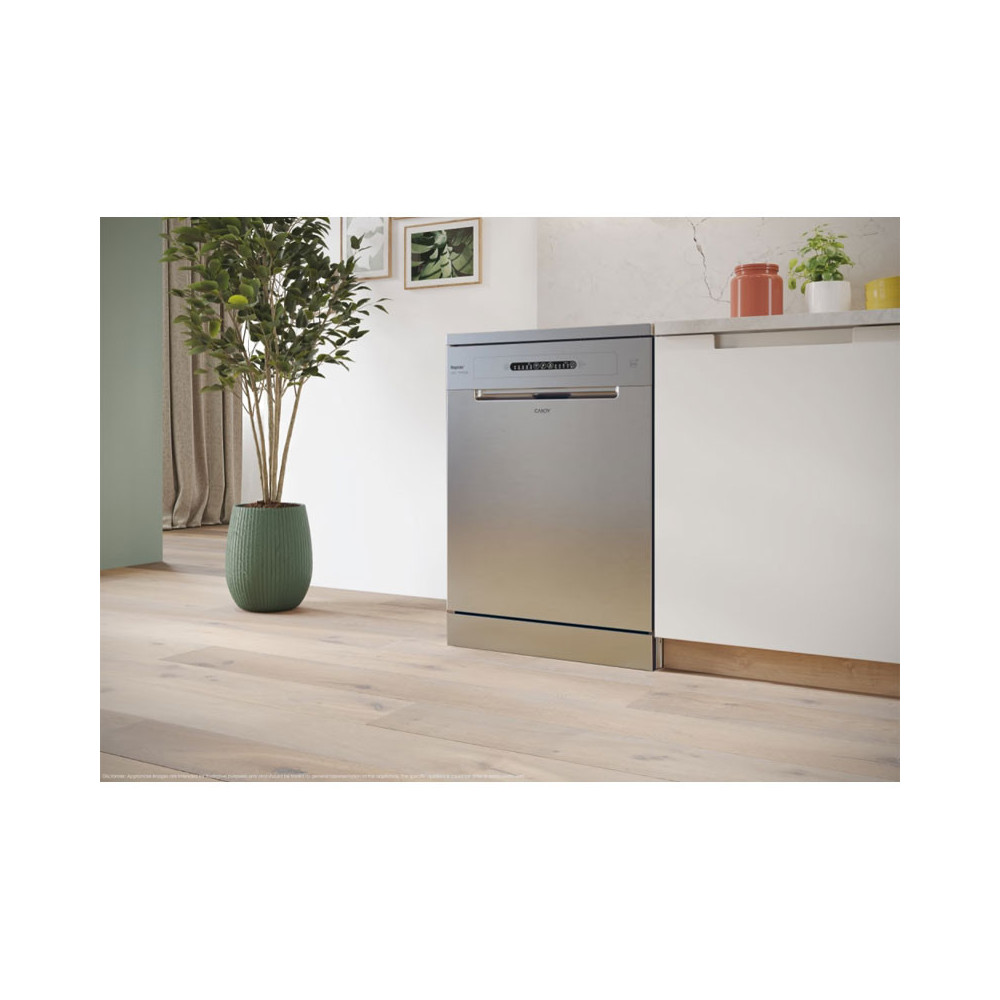 LAVE VAISSELLE CANDY 13 Couverts + AFF / Silver / CF3E7L0S