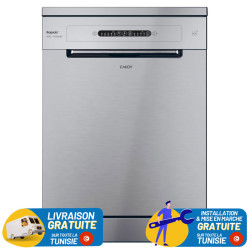 LAVE VAISSELLE CANDY 13 Couverts + AFF / Silver / CF3E7L0S