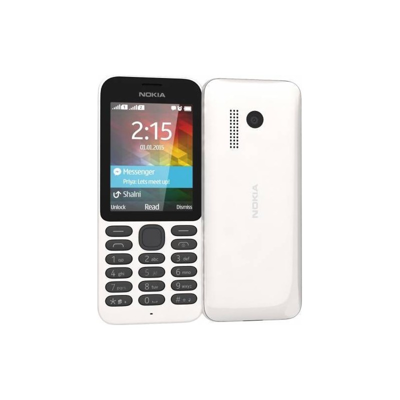 Téléphone Portable Nokia 215 / Blanc