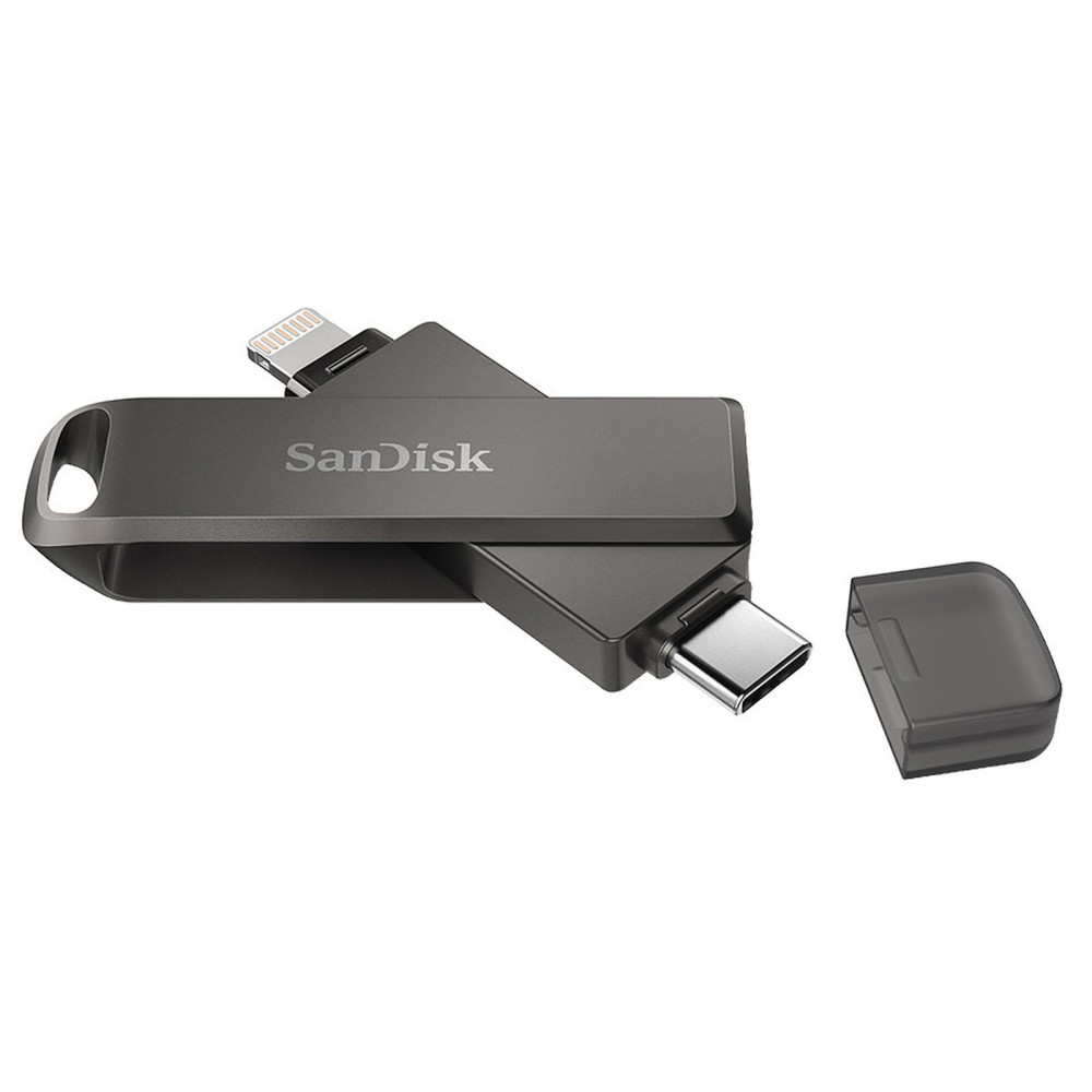 Clé USB SanDisk Double Connectique Lightning / USB C iXpand Flash Drive / 256 GB