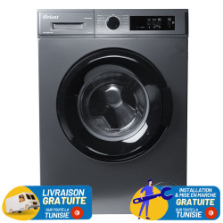 Machine à laver automatique ORIENT 7KG / SILVER / OW-F7V01S