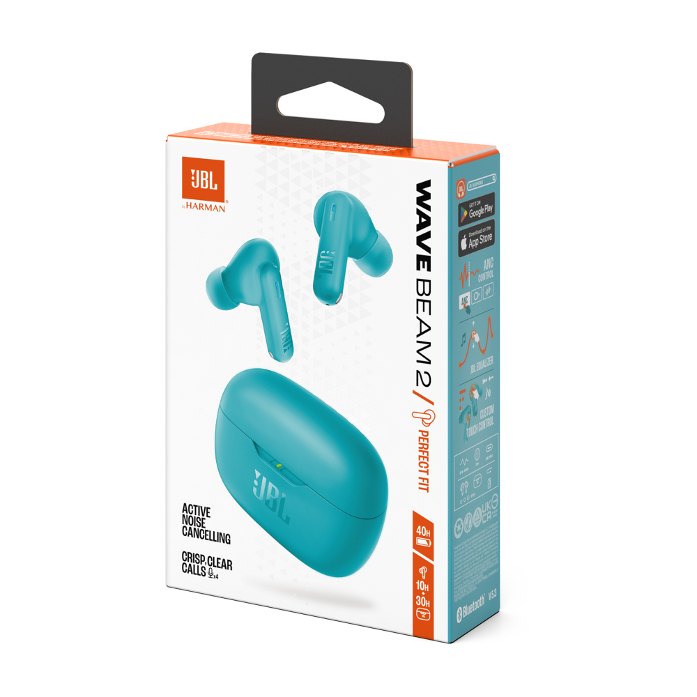 Écouteurs Sans Fil JBL Wave Beam2 Bleu