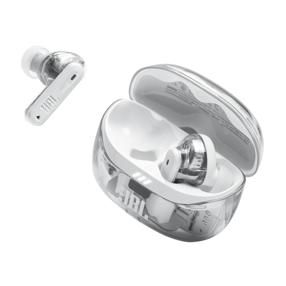 ECOUTEUR JBL Tune Beam 2 Ghost Edition WHITE