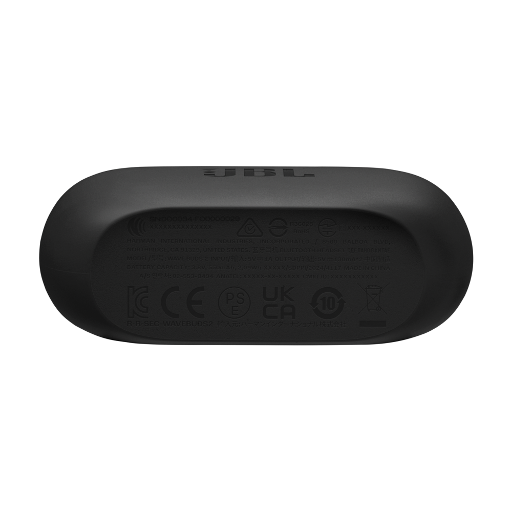 Écouteurs JBL Wave Buds 2 Noir ANC