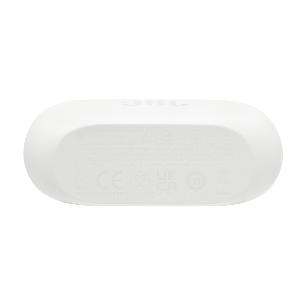 Écouteurs JBL Wave Buds 2 WHITE -  ANC