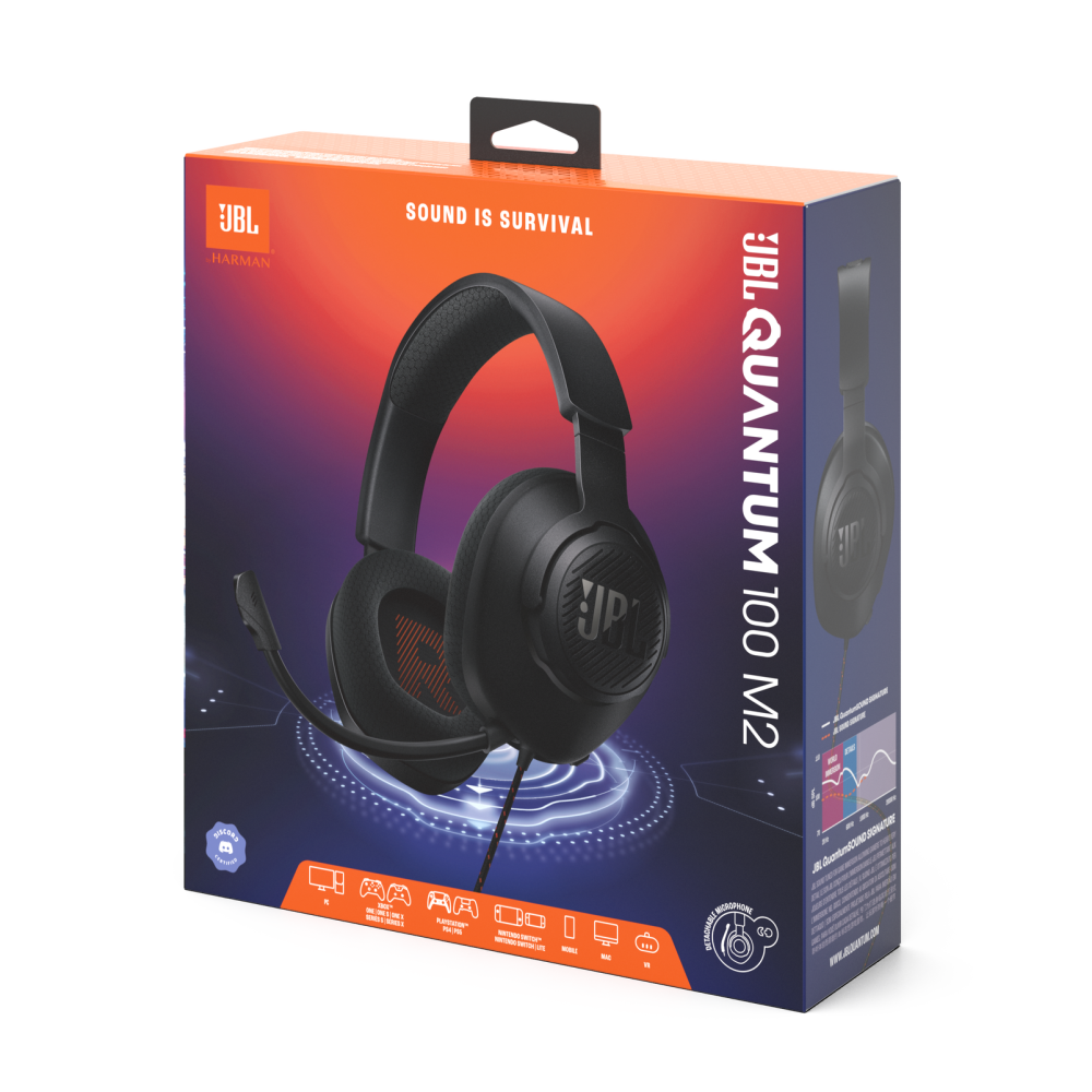 MICRO CASQUE GAMER JBL QUANTUM 100 M2- NOIR
