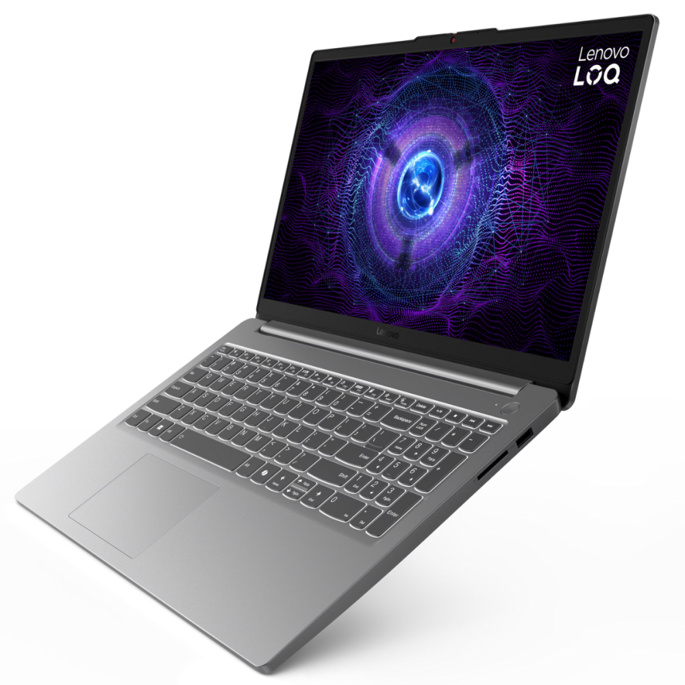 PC Portable Gamer Lenovo LOQ 15IAX9E / i5-12450HX / RTX 2050 4G / 16 Go DDR5 / 512 Go SSD / Windows 11 / Gris