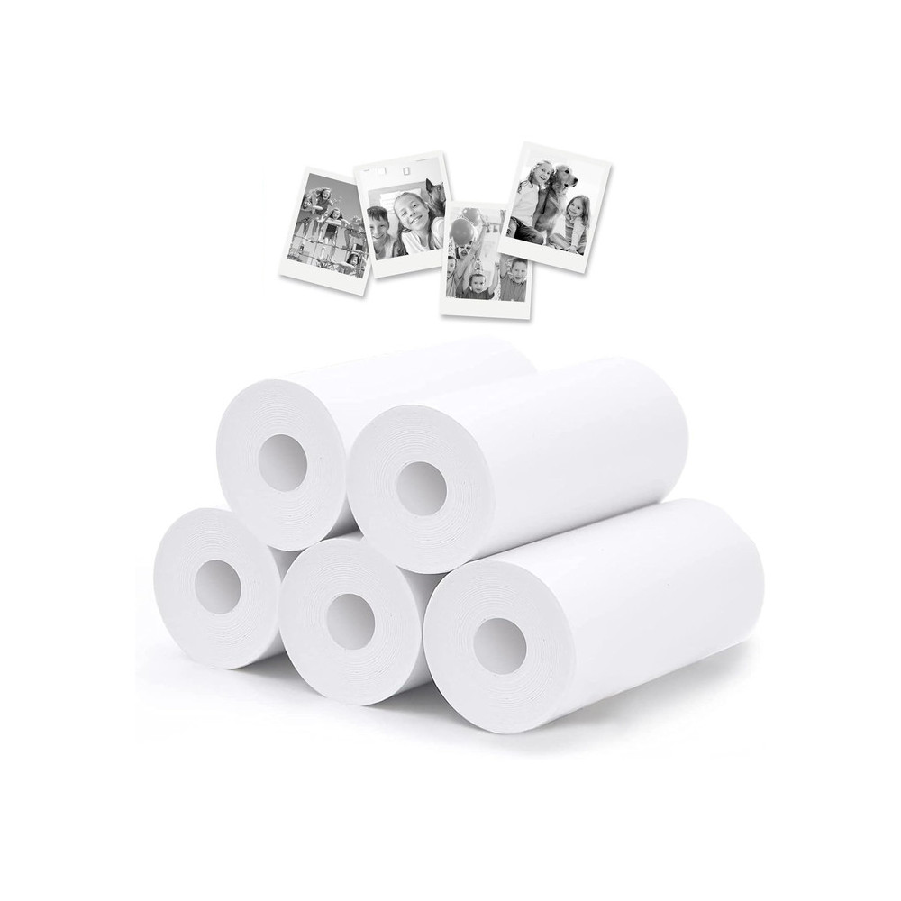 5 ROULEAUX PAPIER APPAREIL PHOTO ENFANT KIDPIC