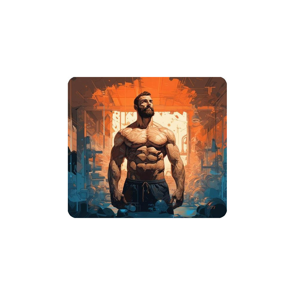 Tapis De Souris Gamer L TITAN L071 BODYBUILDING
