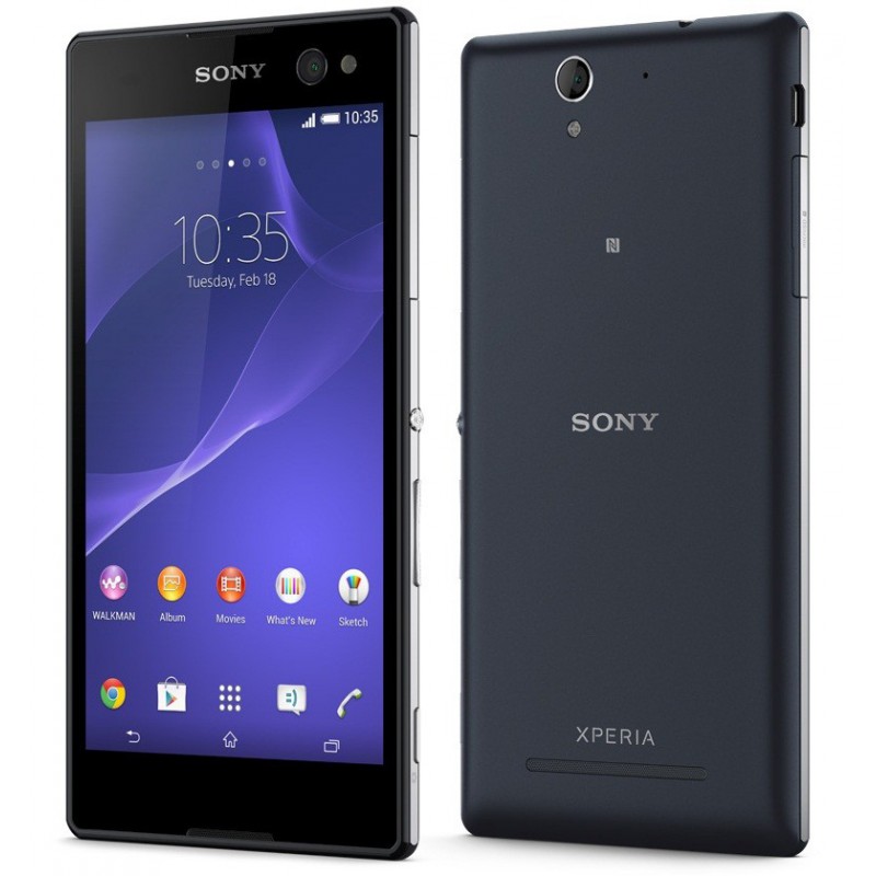 Téléphone Portable Sony Xperia C3 / Double SIM / Noir
