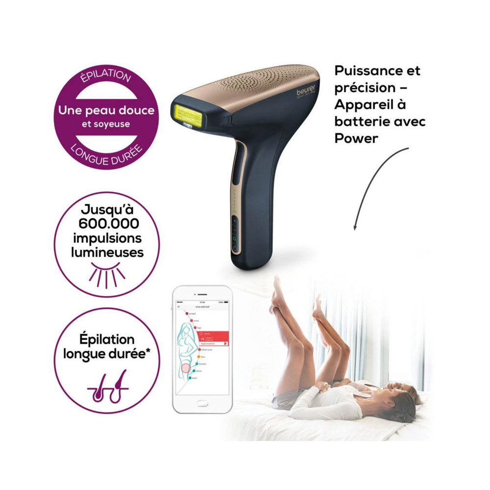 Épilateur BEURER IPL8800 à Lumière Pulsée V Skin Pro