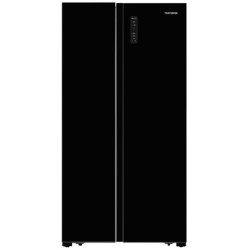 Réfrigérateur Telefunken No Forst 2 Portes Side by side 562L / Noir + Livraison + Installation et Mise en Place Gratuites