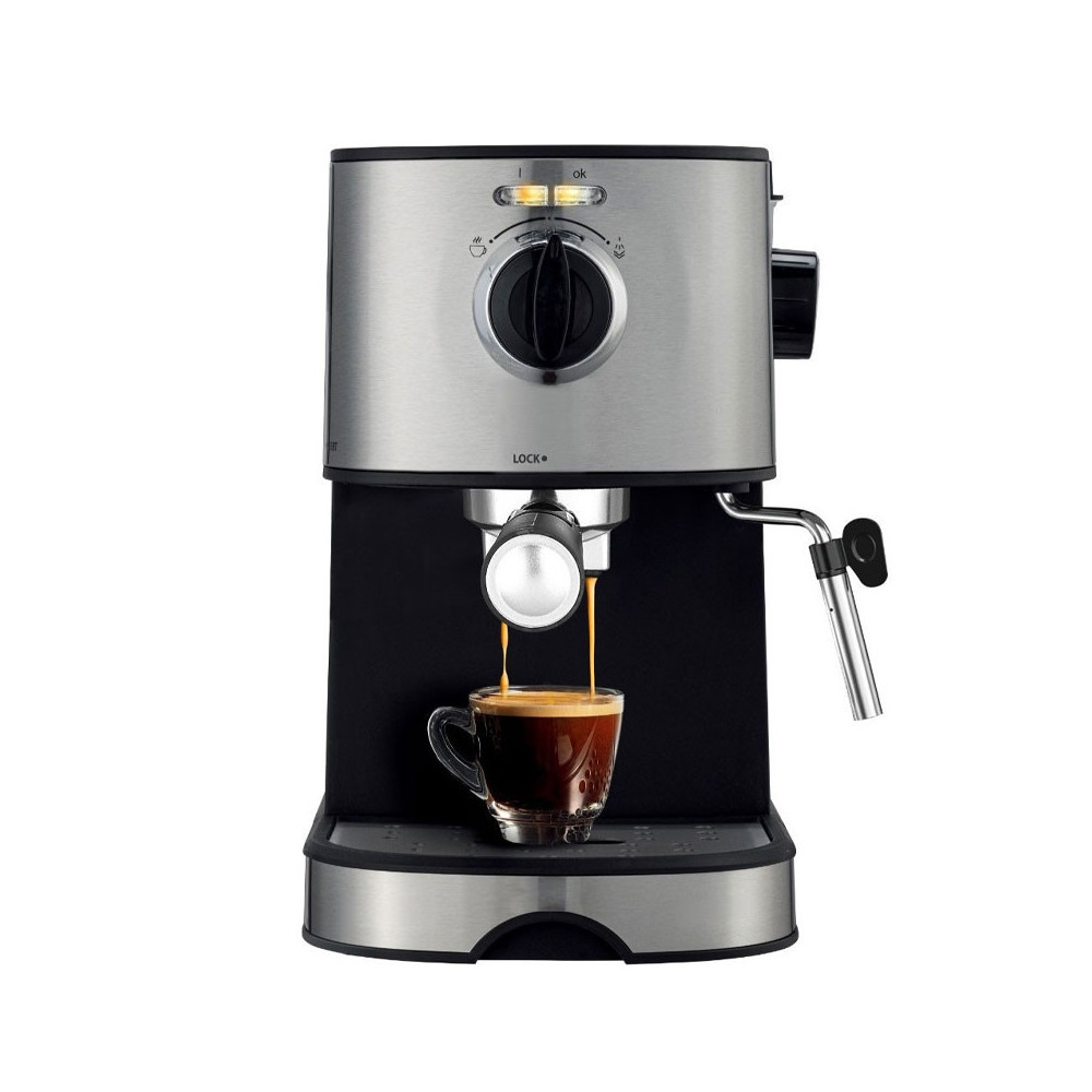 MACHINE EXPRESSO VOLTZ 20 BARS 850W / Noir et Inox / 555V51171D
