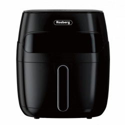 AirFryer ROSBERG Affichage LED 5.2 Litres / 1200W / Noir / 55R51980CA