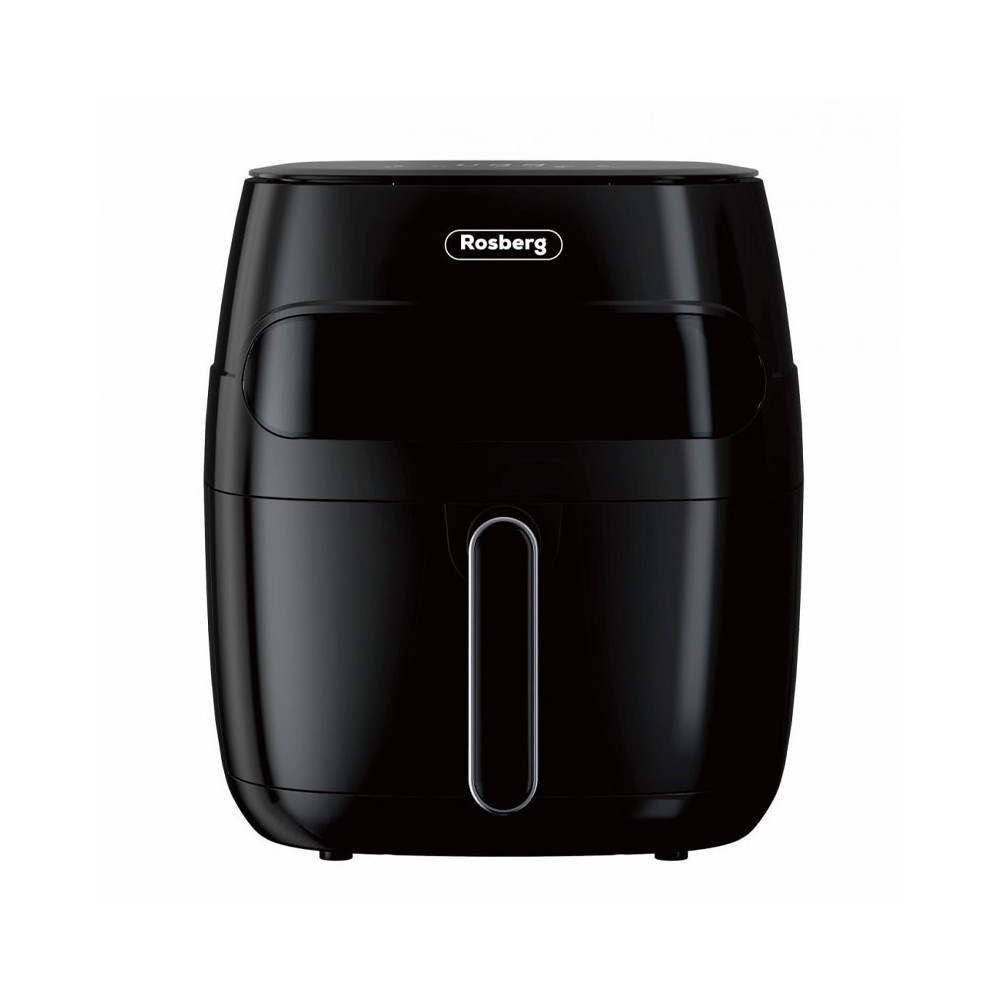 AirFryer ROSBERG Affichage LED 5.2 Litres / 1200W / Noir / 55R51980CA