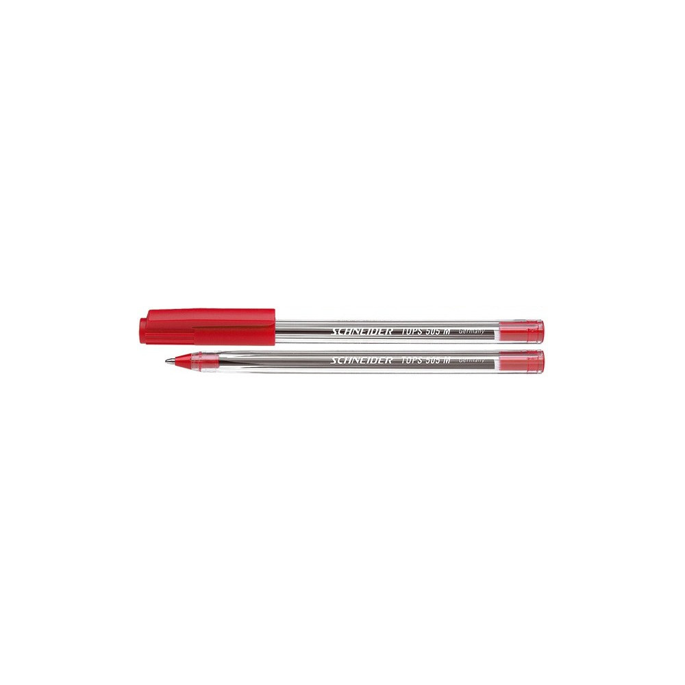 Stylo à bille Schneider Tops 505 M / 1.4 mm / Rouge
