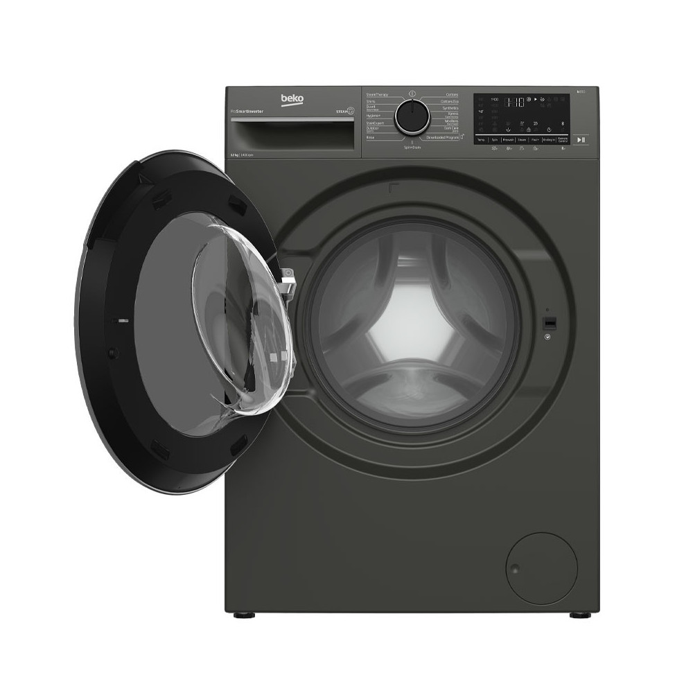 Machine a laver BEKO 12kg SMART INVERTER / Gris Foncé / B3WFT51242MG2699