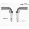 EMMETEUR FM POUR VOITURE BLEUTOOTH MP3 USB SD