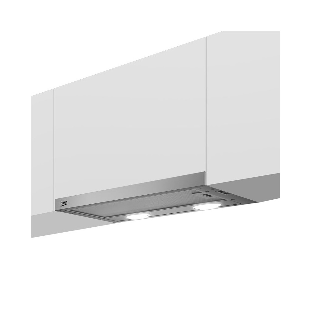 Hotte Encastrable télescopique BEKO 60 cm / INOX /  CTB6407X